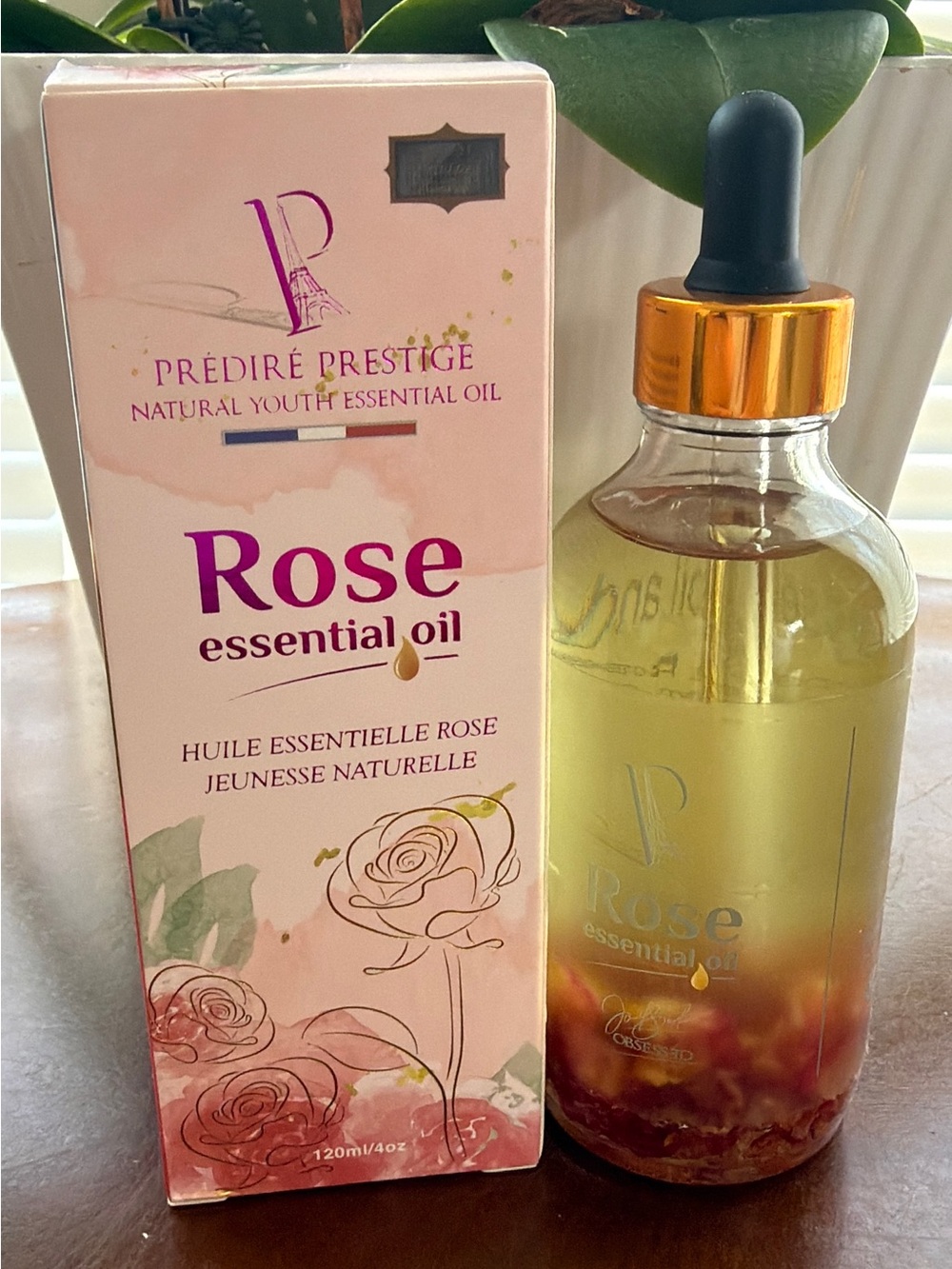 Predire Prestige ,Rose Essential Oil - Pink